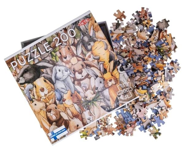 Tactic Puzzle Lovers Bunnies 200 pcs puzzle