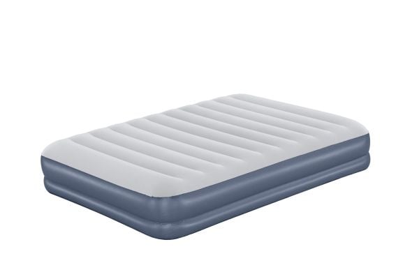 Bestway 6716T Tritech Air oppblåsbar madrass Queen 203x152x36 cm med pumpe