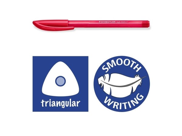 Staedtler ball 4320 F, musta, 1 kpl