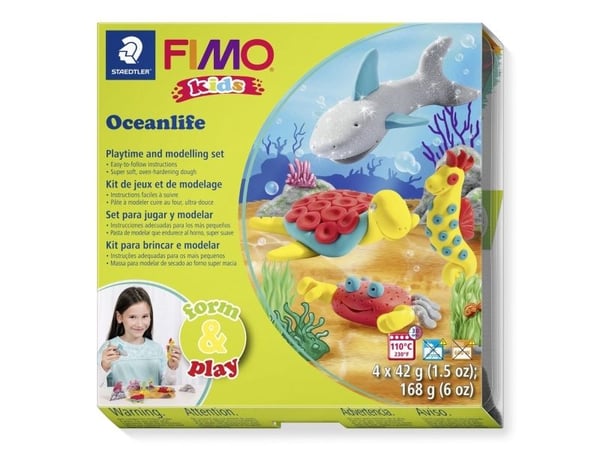 Staedtler Fimo Kids Form&amp;Play 4 x 42g Ocean (valtameri)