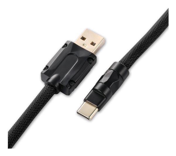 Sharkoon SKILLER SGK50 Aviator USB-C/USB-A-kabel, svart