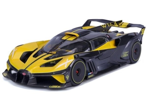 BBURAGO Bugatti Bolide 1:18, Superbil, Montert på forhånd, 1:18, Bugatti Bolide, Alle kjønn, Metall, Plast
