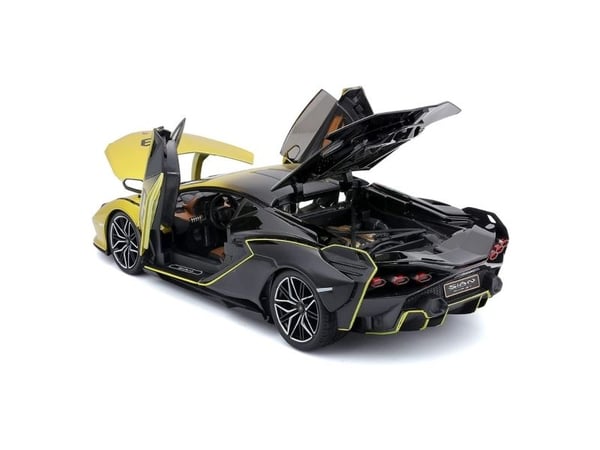 BBURAGO Lamborghini Sian FKP 37 1:18, Modellsuperbil, Förmonterad, 1:18, Lamborghini Sian FKP 37, Alla, Metall, Plast