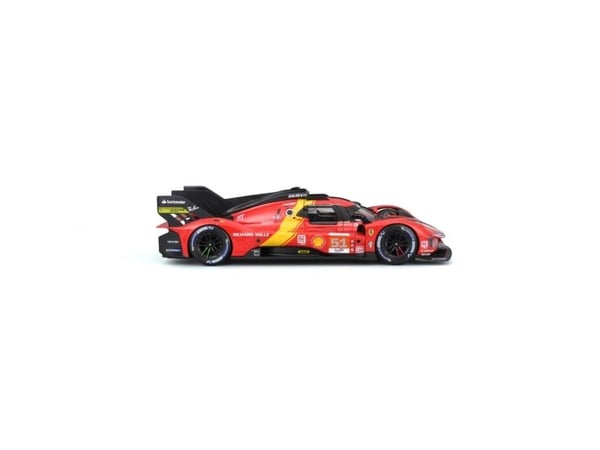 BBURAGO Ferrari 499P #51, Urheiluauton pienoismalli, Esikoottu, 1:18, Ferrari 499P LMC, Ei sukupuolirajoitusta, Metalli, Muovi