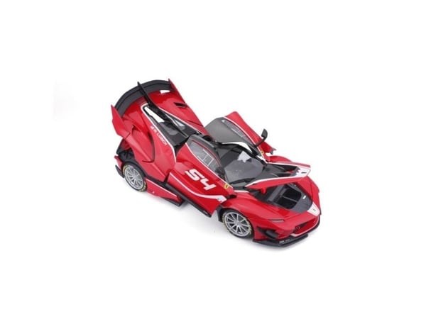 BBURAGO Ferrari Signature - Ferrari FXX-K EVO #54, Superbil, Montert på forhånd, 1:18, Ferrari FXX-K EVO, Alle kjønn, Metall, Plast