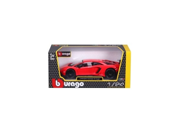 Bburago BBU 1:24 Lamborghini Avent..750-4 punainen 21079R 10794