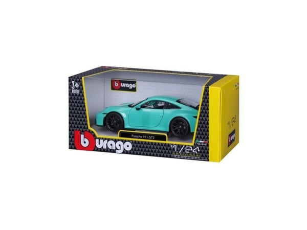 BBURAGO Porsche 911 GT3 1:24, Superbil, Montert på forhånd, 1:24, Porsche 911 GT3, Alle kjønn, Metall, Plast