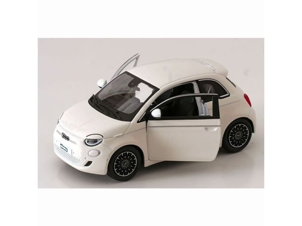 BBURAGO Fiat 500e 1:24, Bybil, Montert på forhånd, 1:24, Fiat 500e, Alle kjønn, Metall, Plast