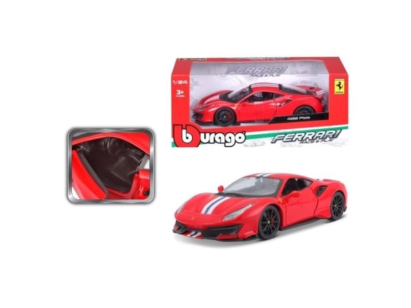Bburago Ferrari 488 Pista 2018 1:24 Modellbil