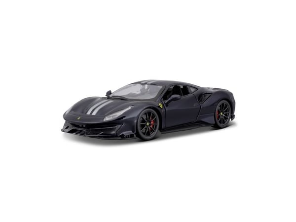 BBURAGO Ferrari 488 Pista 1:24 blau, Sportsbil, Montert på forhånd, 1:24, Ferrari 488 Pista, Alle kjønn, Metall, Plast
