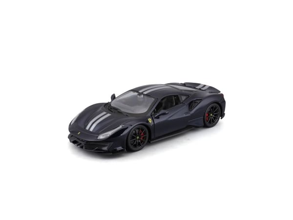 BBU 1:24 Ferrari 488 Pista BlueWithSilverStr.26026