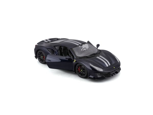 BBU 1:24 Ferrari 488 Pista BlueWithSilverStr.26026