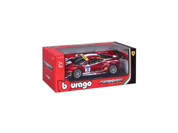 Bburago Model Car 18-26308 Ferrari 488 Challenge (Formula Racing) 1:24