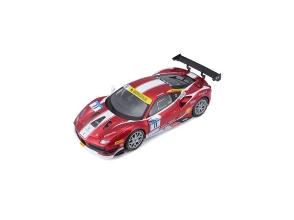 Bburago Model Car 18-26308 Ferrari 488 Challenge (Formula Racing) 1:24