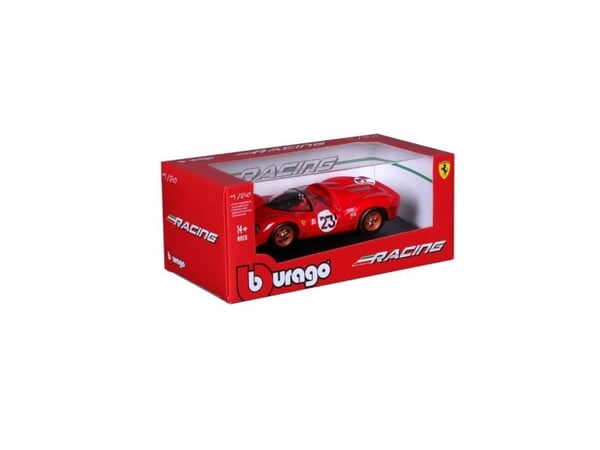 BBURAGO Ferrari 330 P4 Daytona 1:24 mätää Esikoottu