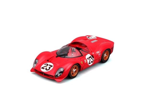 BBURAGO Ferrari 330 P4 Daytona 1:24 mätää Esikoottu