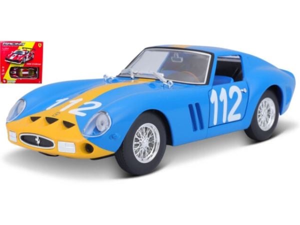 BBURAGO Ferrari Bausatz 250 GTO 1:24, Sportsbil, Montert på forhånd, 1:24, Ferrari 250 Gto #112, Alle kjønn, Metall, Plast