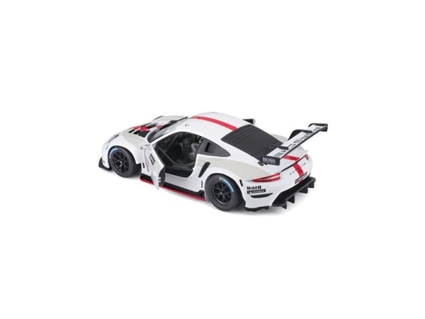 BBURAGO Porsche 911 RSR GT, Superauton pienoismalli, Esikoottu, 1:24, Race 1:24 Porsche 911 RSR GT, Ei sukupuolirajoitusta, Metalli, Muovi