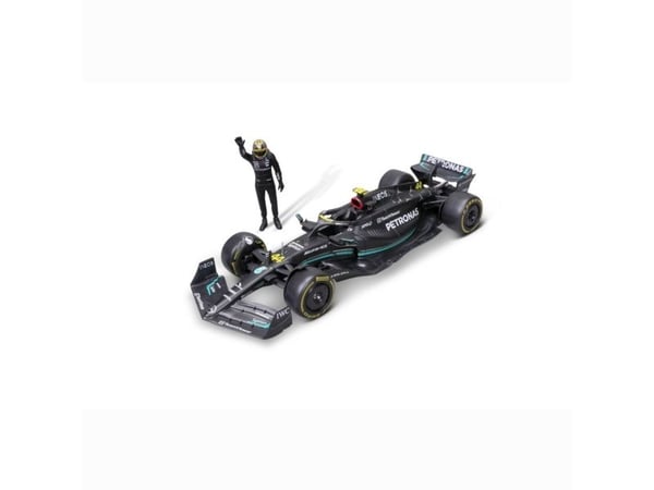 BBURAGO Mercedes W14 E Performance #44, Modellsportbil, Förmonterad, 1:24, AMG F1 W14 E, Alla, Metall, Plast