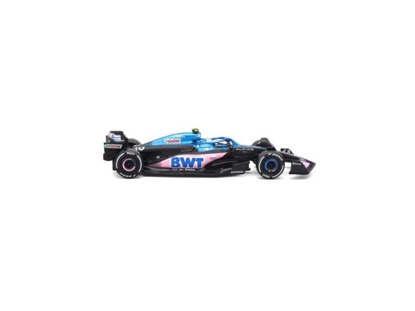 BBURAGO BWT Alpine F1 Team A523 #10 Gasly, Sportsbil, Montert på forhånd, 1:43, BWT Alpine F1 A523, Alle kjønn, Metall, Plast