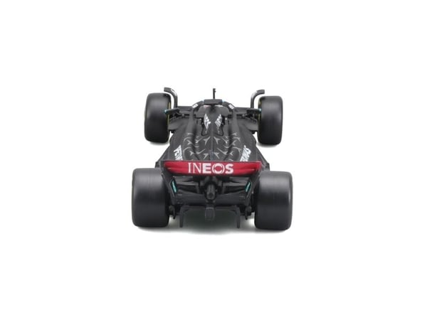 BBURAGO Mercedes AMG F1 #63 (Russel), Modellsportbil, Förmonterad, 1:43, Mercedes AMG Formel 1, Alla, Metall, Plast