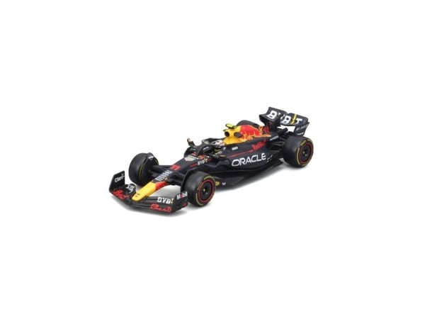 BBURAGO RedBull F1 RB19, sportsbilmodell, ferdigmontert, 1:43, RedBull F1 RB19, alle kjønn, metall, plast