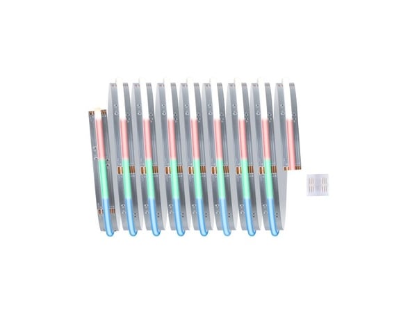 Paulmann 71199, Universale lysstriper, Sølv, Metall, Plast, IP20, III, Blå, Grønn, Rød, Hvit