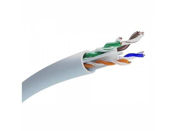 Extralink CAT6 UTP (U/UTP) V2 sisätiloissa | kierretty parikaapeli | 25M