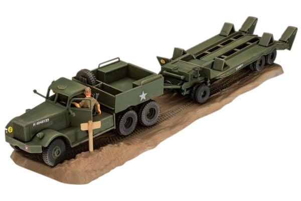 Kryssfiner modellkjøretøy M19 Tank Transporter 1/72