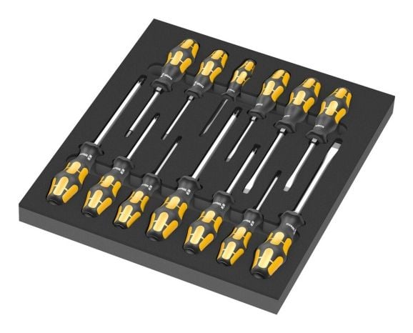 Wera 05150105001, 344 mm, 392 mm, 46 mm, 2,68 kg, 13 stykker, Tsjekkisk Republikk
