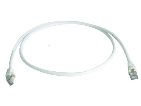 Telegärtner DataVoice Office - Koblingskabel - RJ-45 (hann) til RJ-45 (hann) - 10 m - 5.8 mm - SFTP, PiMF - CAT 6a - med støvel, halogenfri, uten h...