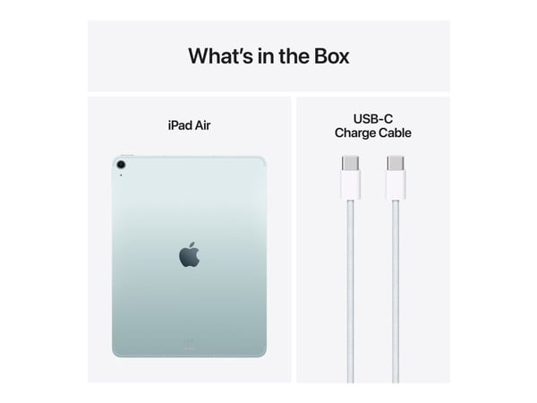 Apple iPad Air, 33 cm (13"), 2732 x 2048 pikseliä, 1 Tt, 8 Gt, iPadOS 18, Sininen