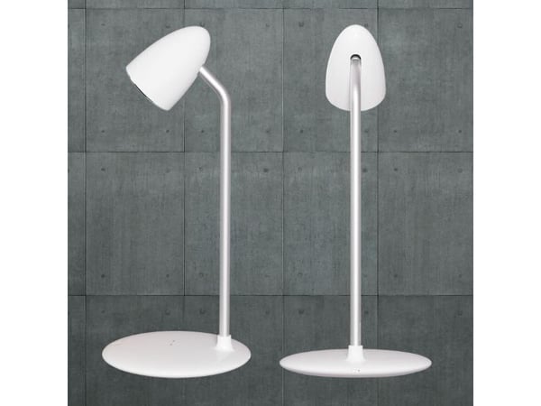 Proove Moderni LED-pöytävalaisin 10W 15W induktiolatauksella valkoinen/valkoinen