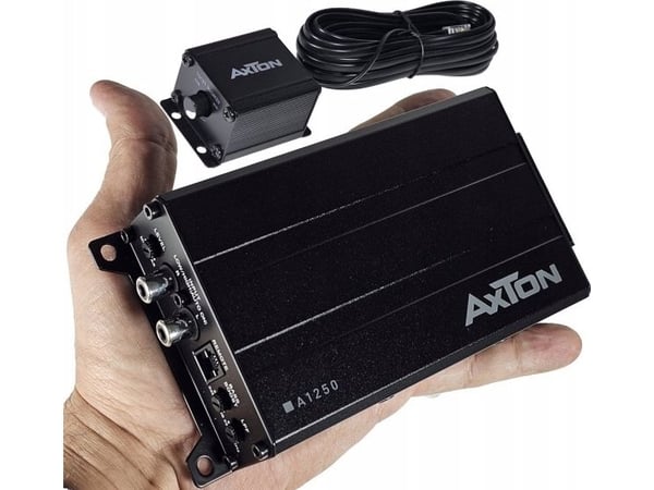 Axton AXTON autovahvistin, A1250 1-kanavainen automobilinis garso stiprintuvas, 1x150W