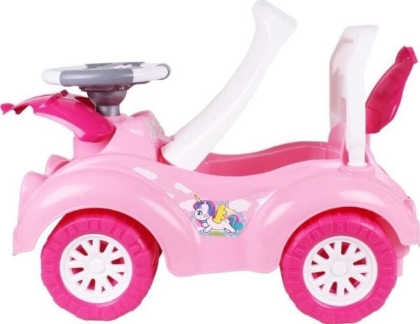 Technok trillebil/sykkelbil rosa