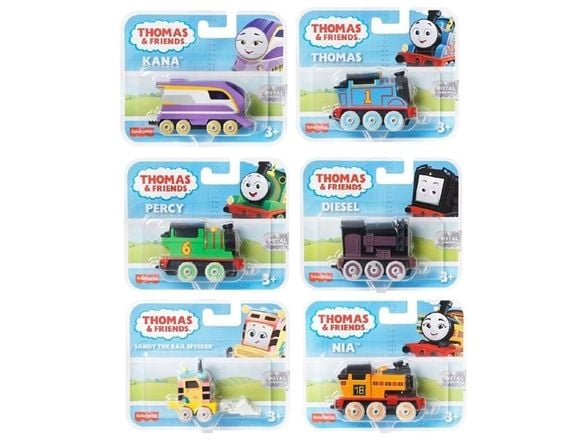 Mattel Fisher-Price Tom and Friends Pieni metallinen veturi mix HFX89 p6 MATTEL hinta per 1 kpl