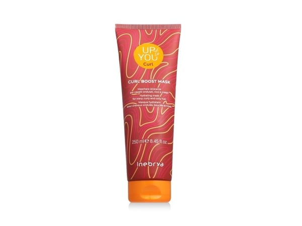 INEBRYA_Up To You Curl Boost fuktighetsmaske for bølget og krøllete hår 250ml