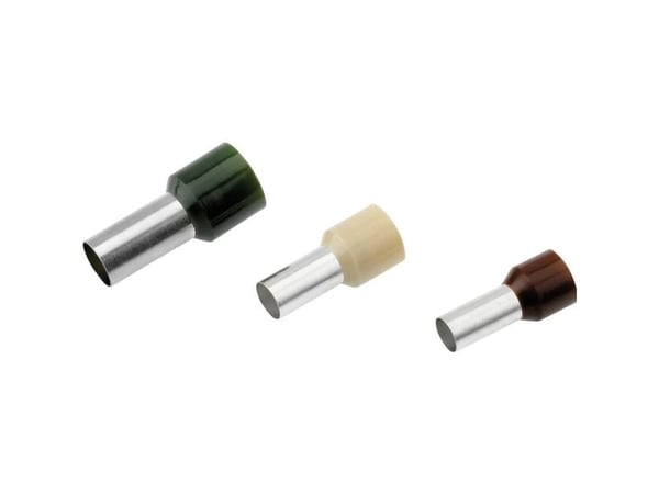 Cimco 187128 Kaapelikengät 6 mm² Osittain eristetty Vihreä 100 kpl