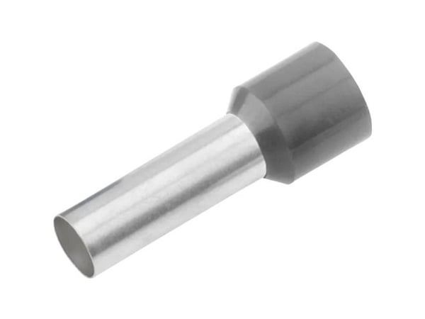 Cimco 187006 Kaapelikenkä 0,75 mm² Osittain eristetty Harmaa 100 kpl.