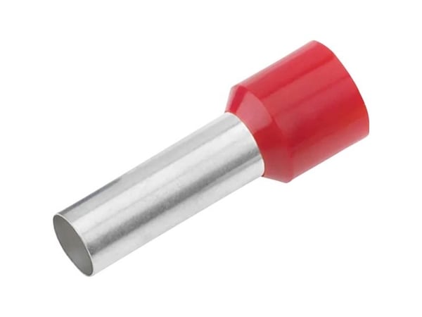 Cimco 187009 Kaapelikenkä 1 mm² Osittain eristetty punainen 100 kpl.