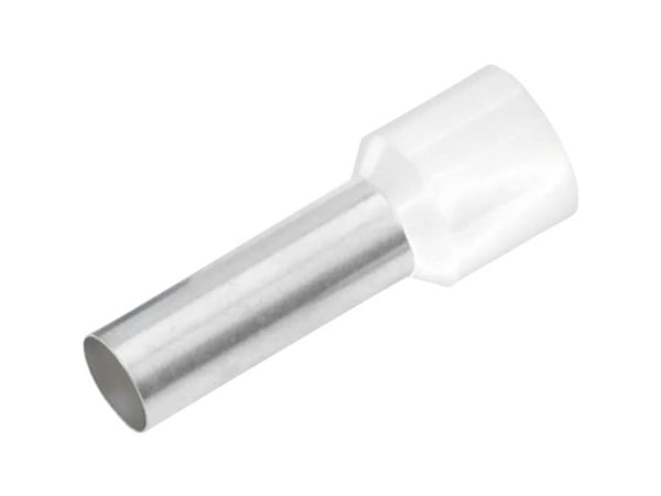 Cimco 187002 Kaapelikengät 0,5 mm² Osittain eristetty Valkoinen 100 kpl
