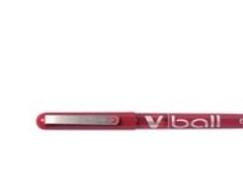 Rullakynä pilotti v-pallo, 0,3 mm, rød