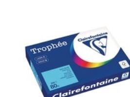 Clairefontaine 1774C, Kopiering/laser/blekkskriver, A4 (210x297 mm), Gloss, 80 g/m², Blå, ISO 9706
