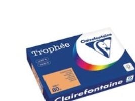 Clairefontaine 1878C, Laser-/Inkjet-utskrift, A4 (210x297 mm), 500 ark, 80 g/m², Oransje, Forest Stewardship Council (FSC)