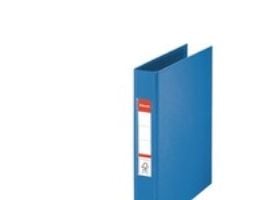 Esselte Ringperm Vivida A5 2RR/25mm, 30% resirkulert folie, A5, Plast, Blå, 190 ark, 2,5 cm, 40 mm