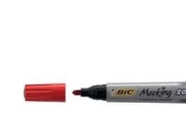 BIC Marking 2000 ECOlutions Permanent Tuscher Medium Rund Spids - Rød - (12 stk.)