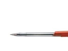 Kuglepen, Wiz, 0,7 mm, medium, rød, pakke a 50 stk