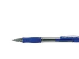 Kuglepen, Pilot Super Grip, 1 mm, medium, blå, pakke a 12 stk