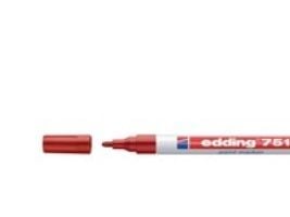 Paintmarker Edding 751 rød