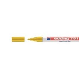 Maalausmerkki edding 751, gul